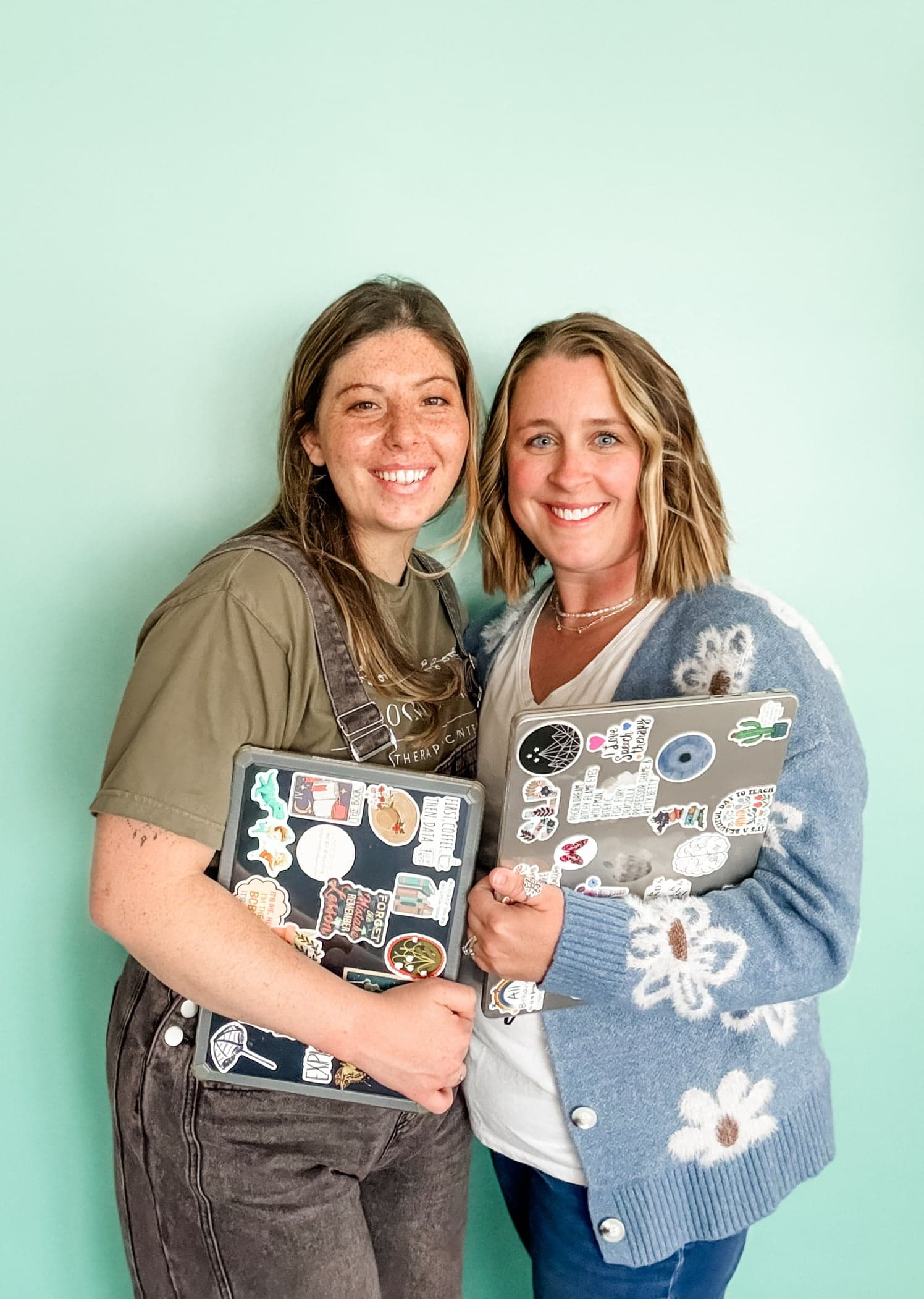 Founders facing camera