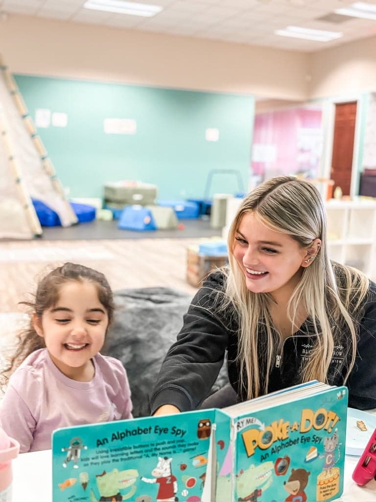 Therapy session at Bloom & Grow Therapy Center